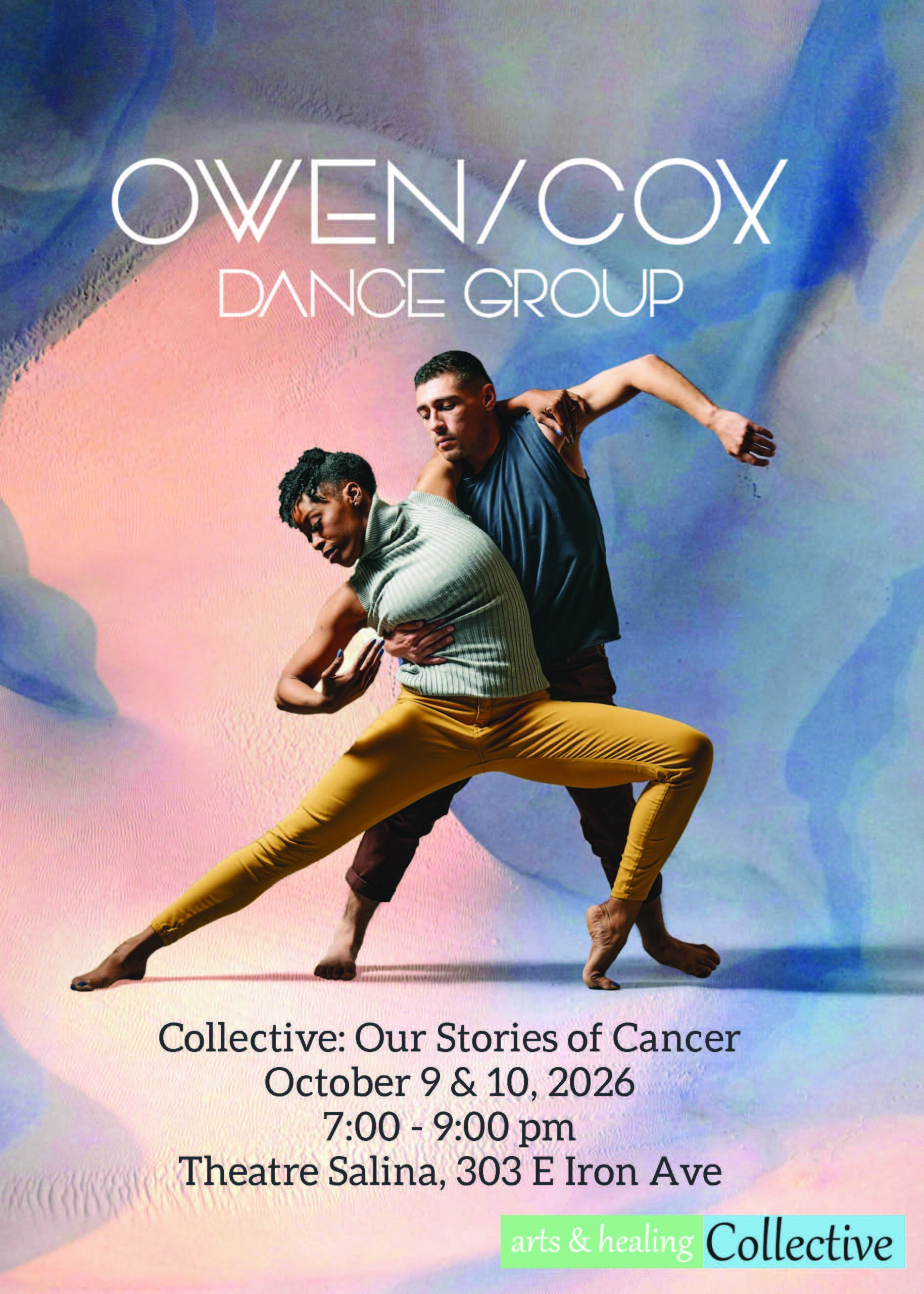 Arts & Healing Collective to Host Owen/Cox Dance Group Residency in Salina